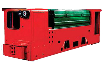 CTY12型防爆特殊型蓄電池式電機車(chē)（雙司室）